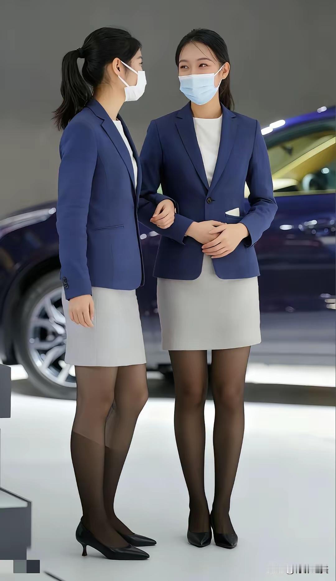 美女的职业装好美