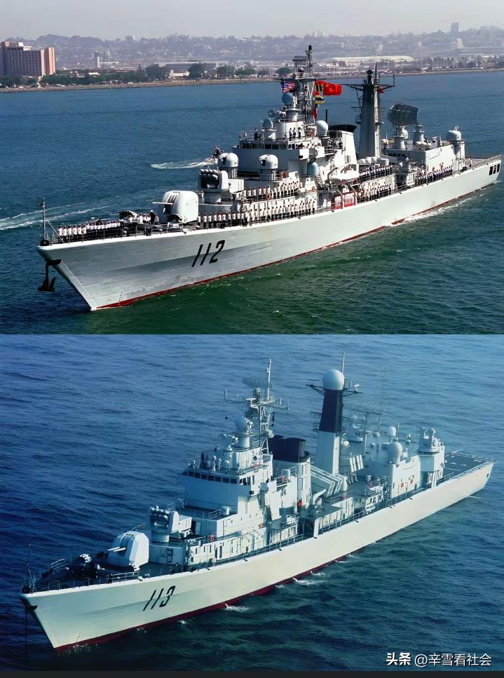 052型驱逐舰曾经是上世纪八十年代末，九十年代初中国海军最先进的一型主力驱逐舰。