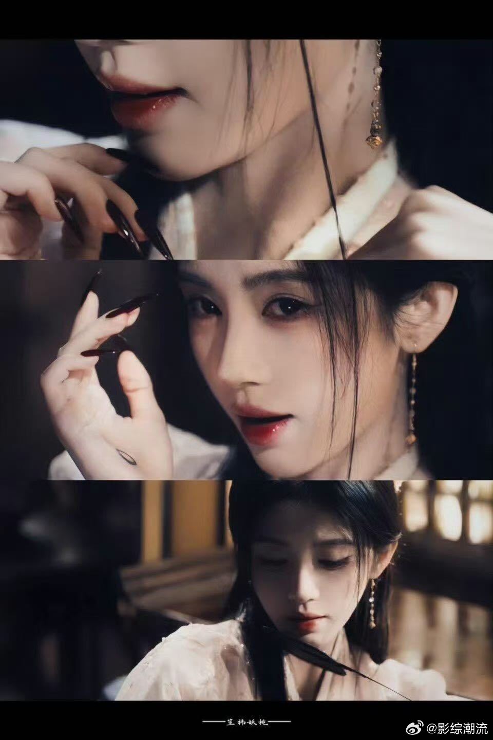 花间令给鞠婧祎月鳞绮纪打call 鞠婧祎带来的两大角色联动，让人完全无法移开视线