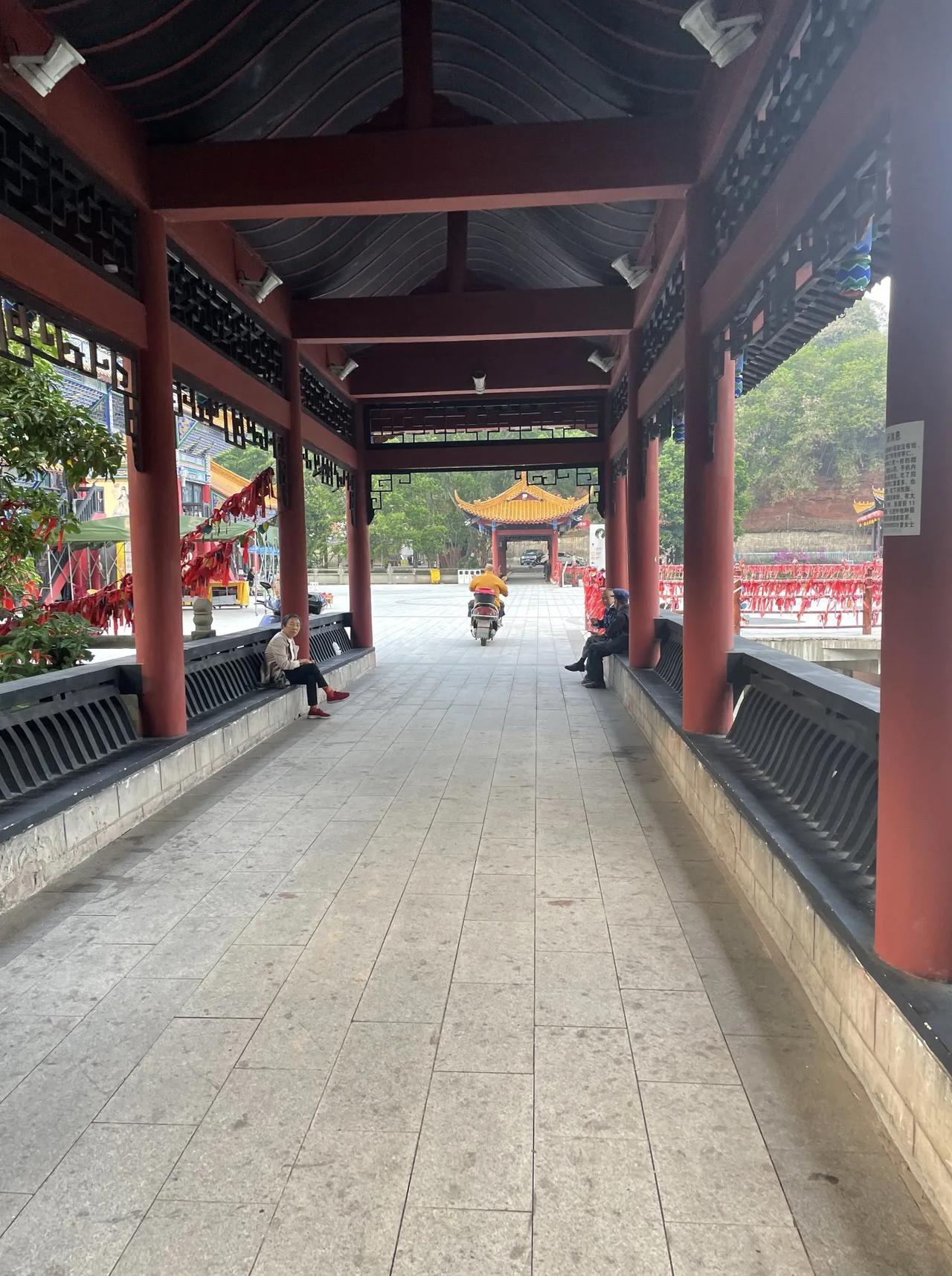 大师骑车
       ——南木子
突突声响耳边过，
一看大师骑摩托。
世人莫妒
