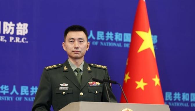 12月25日下午，国防部举行例行记者会上，张晓刚大校公开喊话，中国人民解放军全时