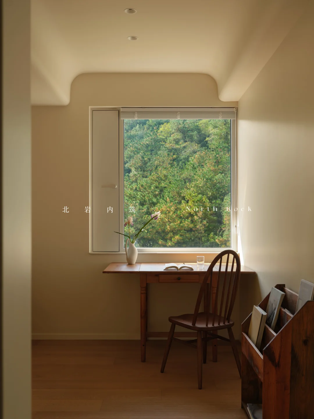 跃层设计｜把山景“借”进了书房