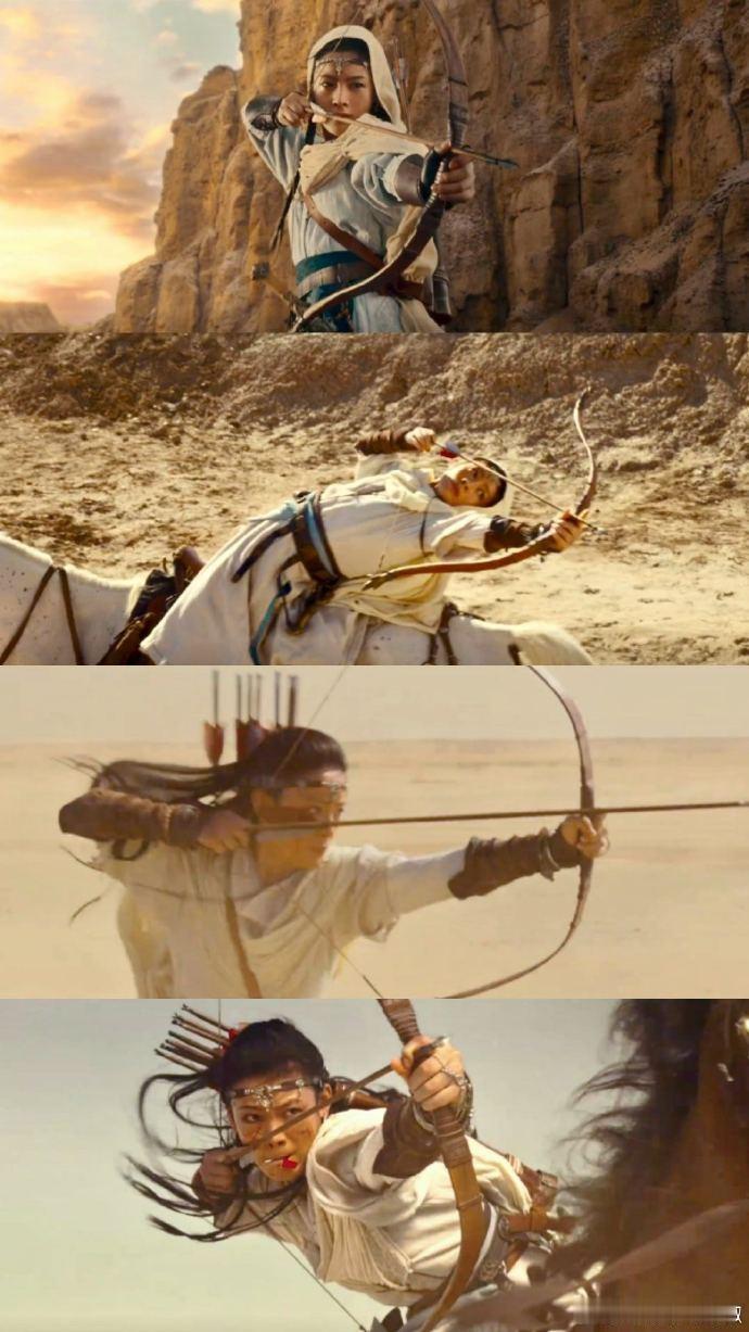 陈丽君武侠造型 武侠大佬吴京李连杰加持！陈丽君的《镖人风起大漠》，想不火都难！ 