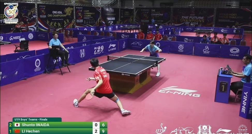 2026亚青赛U19男团输日本男团🇯🇵获亚军[奋斗]！
昨日午夜，2026亚