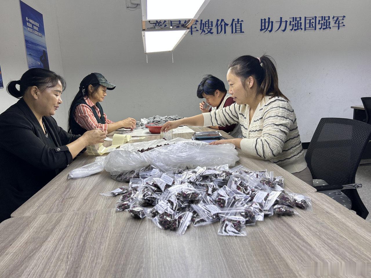 军嫂扎根宁波十年把宁波当成第二个家 军嫂薛海荣随军到宁波北仑大榭十年，初来时倍感