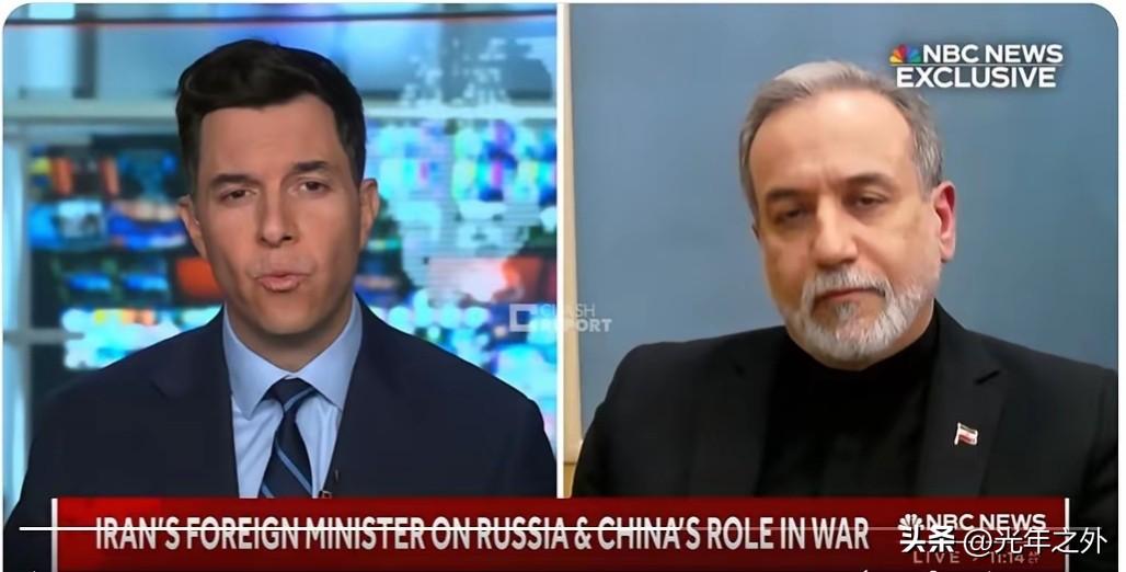 NBC连环逼问，伊朗外长三句话，把“陷阱题”答成教科书
 
堪称外交话术范本的对