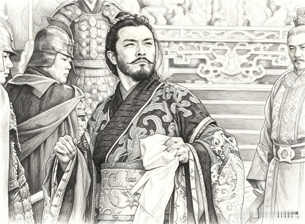 隋炀帝的最后岁月，是充满恐惧的，史书记载他极俊美，常对着铜镜欣赏自己的美貌，然后