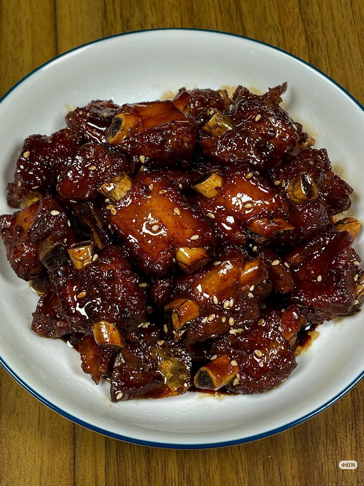 太好吃了！原来网友给的配方是真的！！

超级好吃的糖醋排骨！一出锅就香迷糊了[色