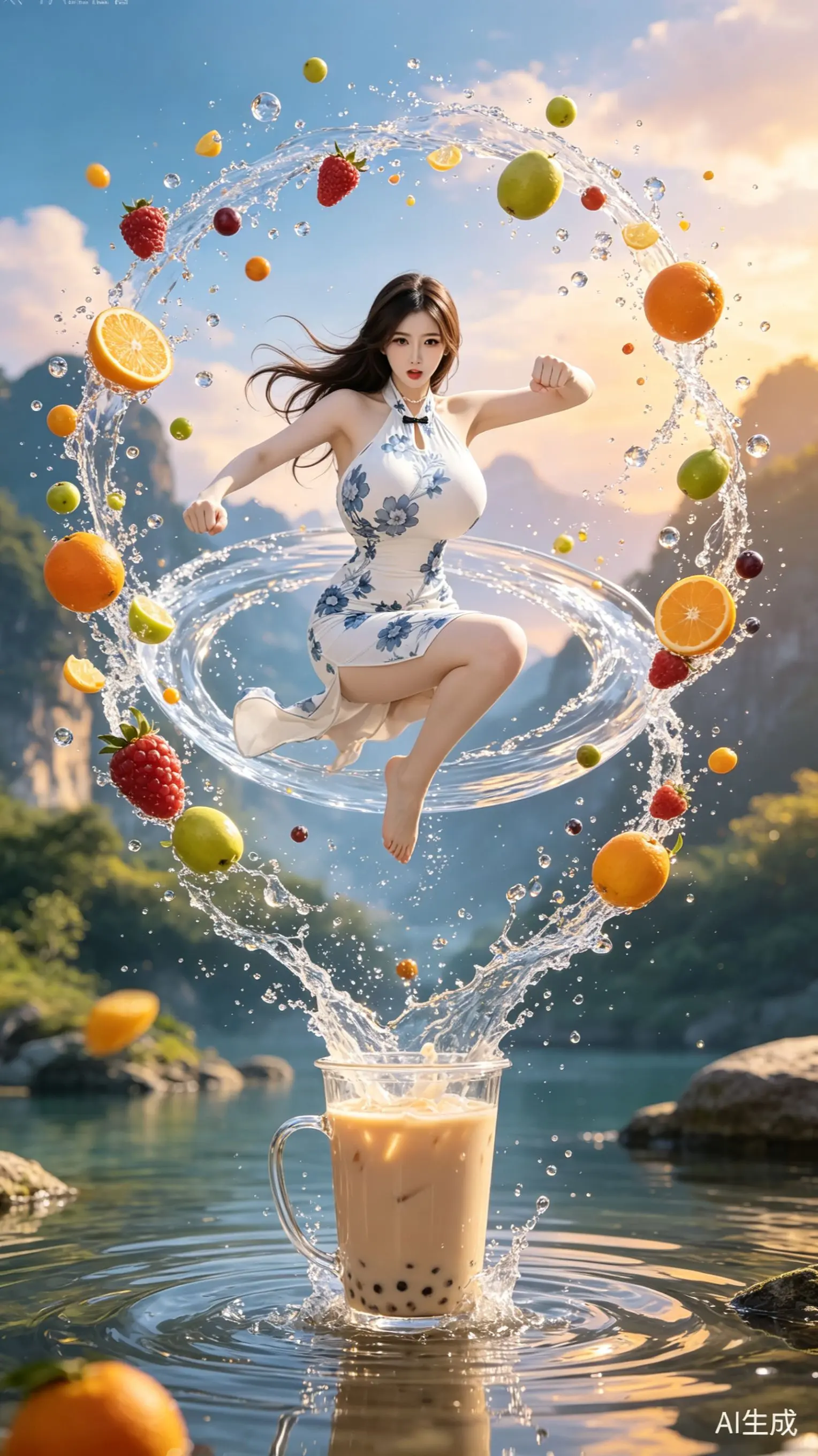 AI玄幻武侠奶茶风 ai创作 我的脑洞有多大 二次元脑洞 离谱脑洞日常