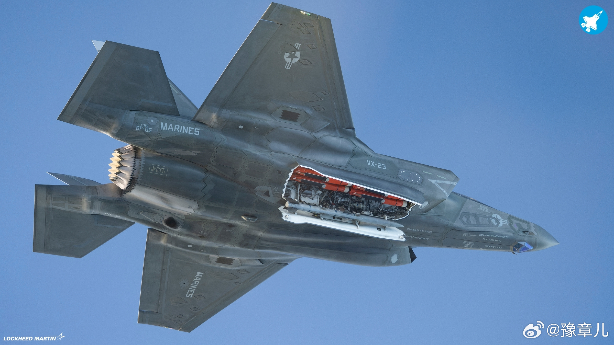 F-35B搭载英国SPEAR微型巡航导弹首次试飞。 