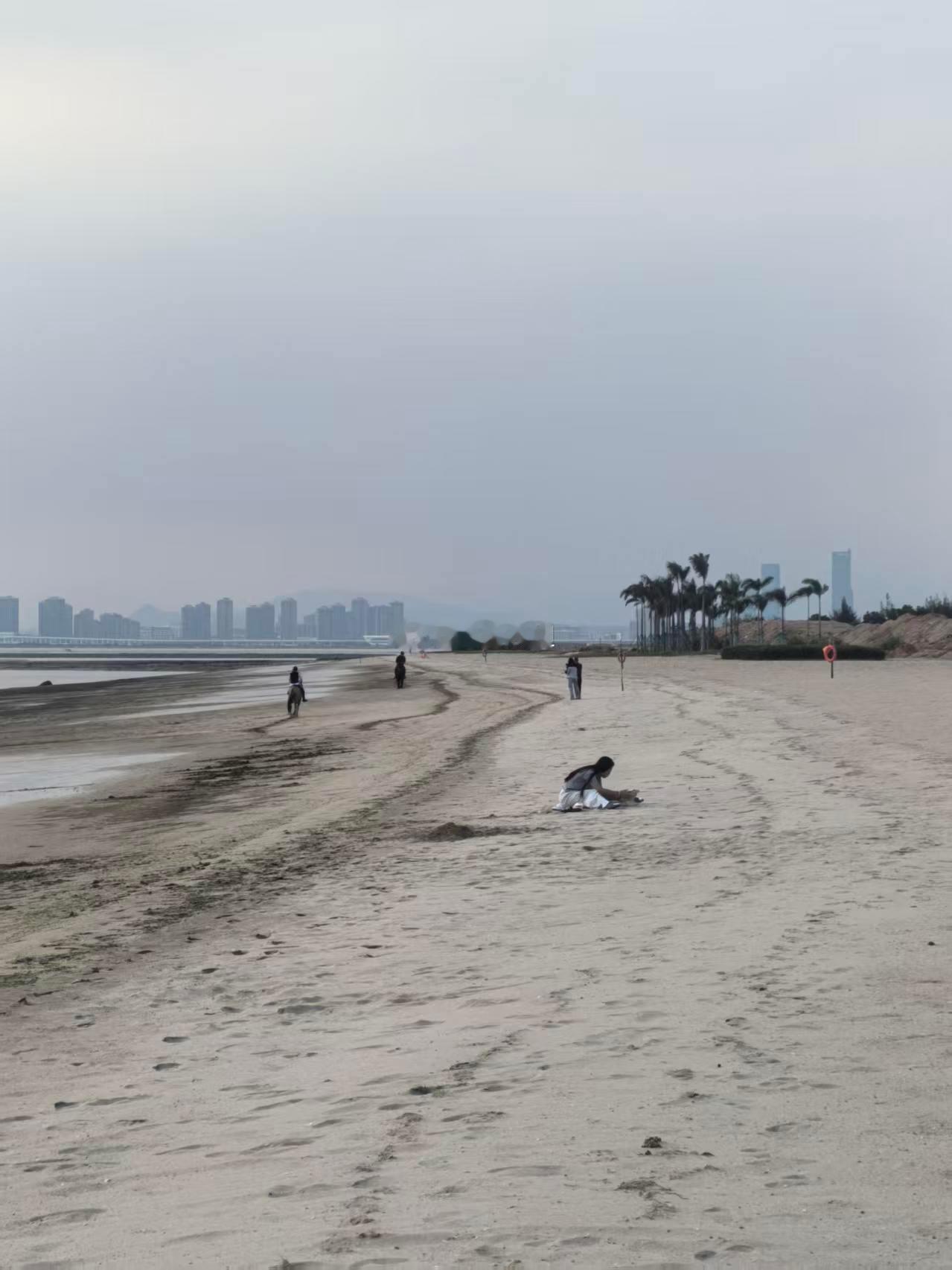 厦门城建 翔安最大面积的人工沙滩🏖️50多公里的高品质滨海浪漫线重要一环。 厦