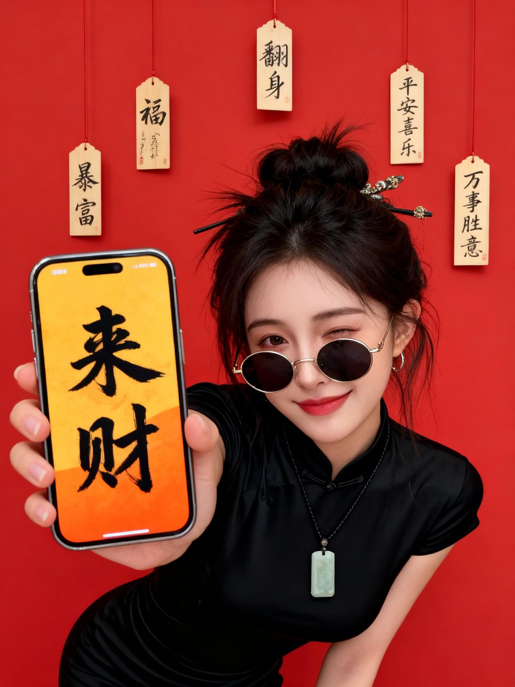 来财，来财，来财。