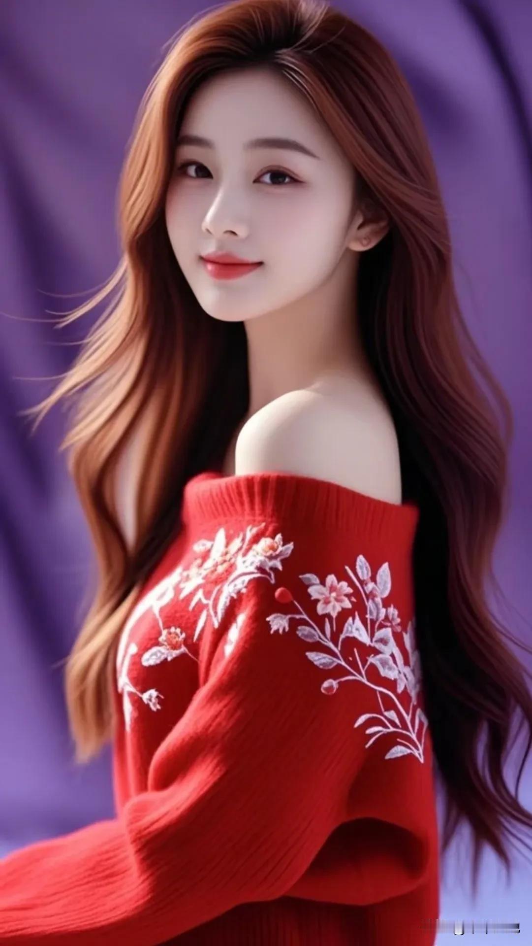 温柔少女总是有着独特的魅力。就像黄恩妃，她是那种清纯靓丽的温柔美少女。她的外形甜