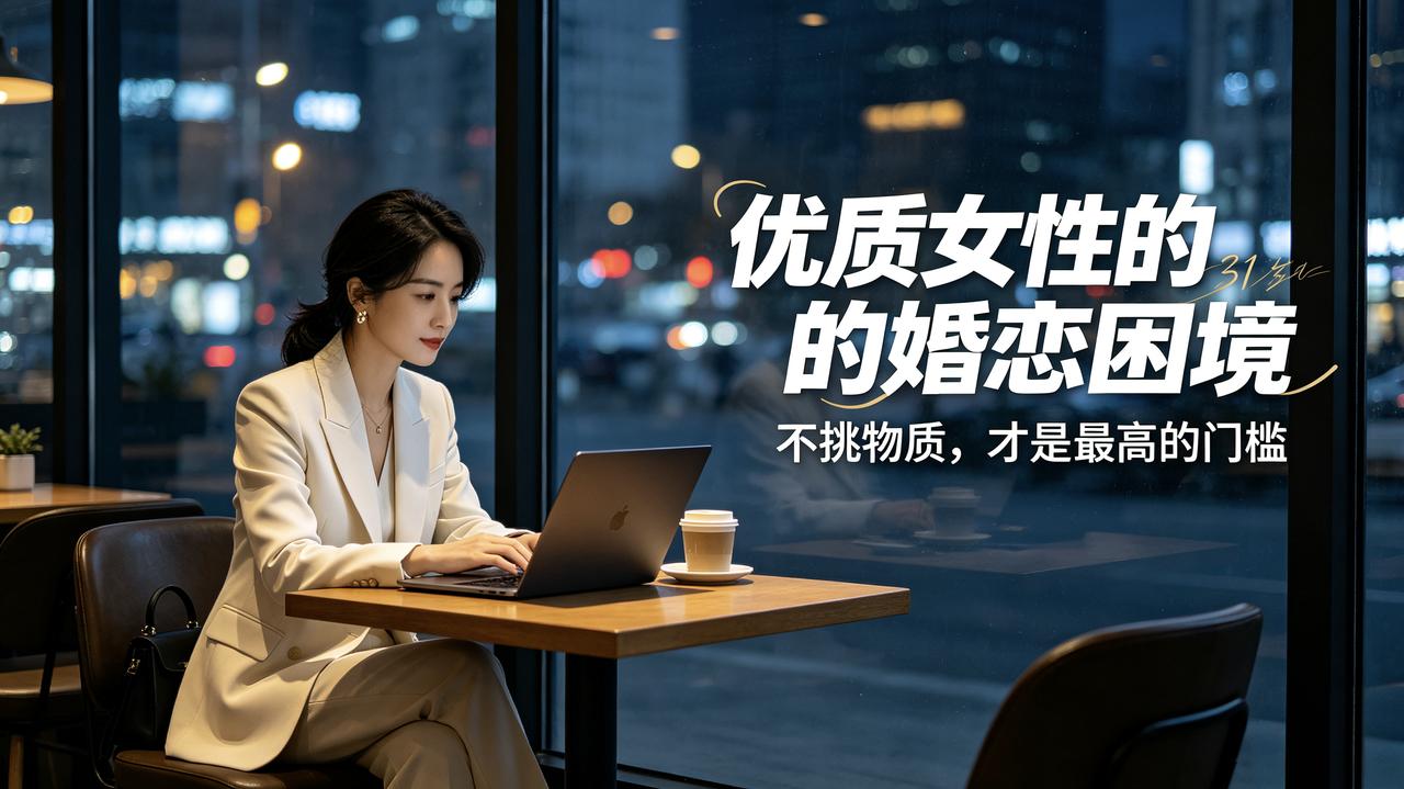 通透又无奈！31岁顶配独立女零物质要求，却几乎无人匹配
 
最近刷到一个特别真实