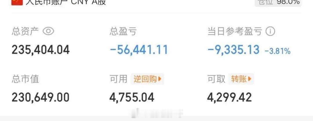 大曾子这是他的嘛？总资金100个吗？马上得去1字头了。 
