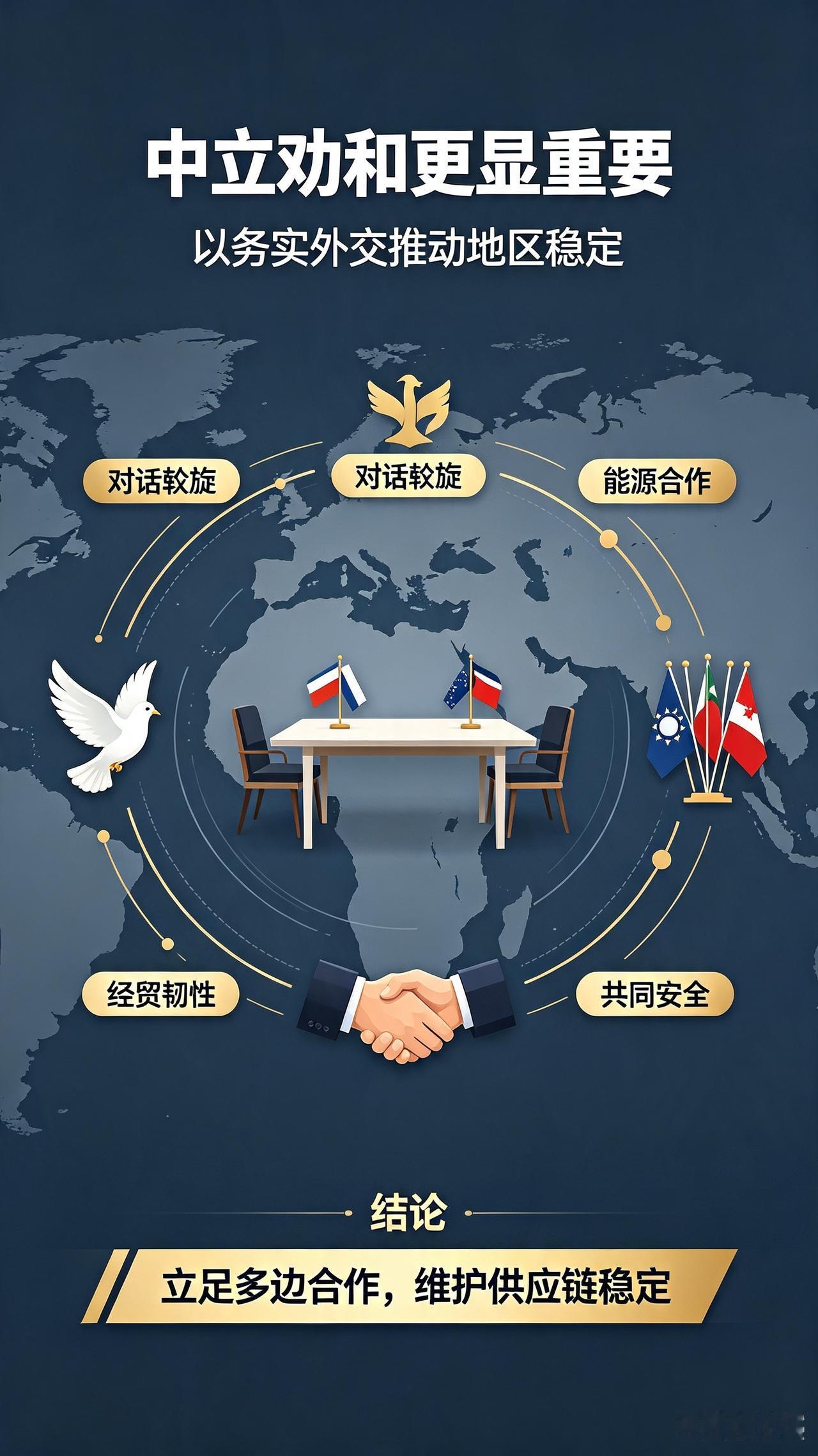 美伊持续对峙对我国而言是短期承压、长期机遇并存的格局，核心影响集中在能源经贸、地