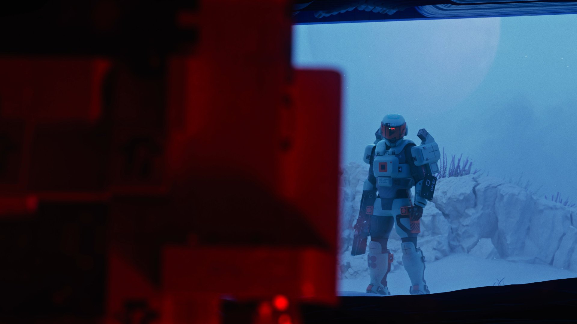 《失落星船：马拉松》官方分享的壁纸。Steam