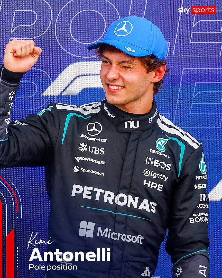 F12026F1比利时大奖赛 恭喜小孩哥拿到今年第六个杆位 
