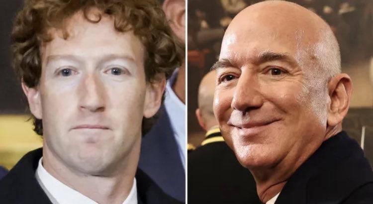 据报道，扎克伯格和贝佐斯受到的谴责还不够多。
他们助长了特朗普和他带来的法西斯主