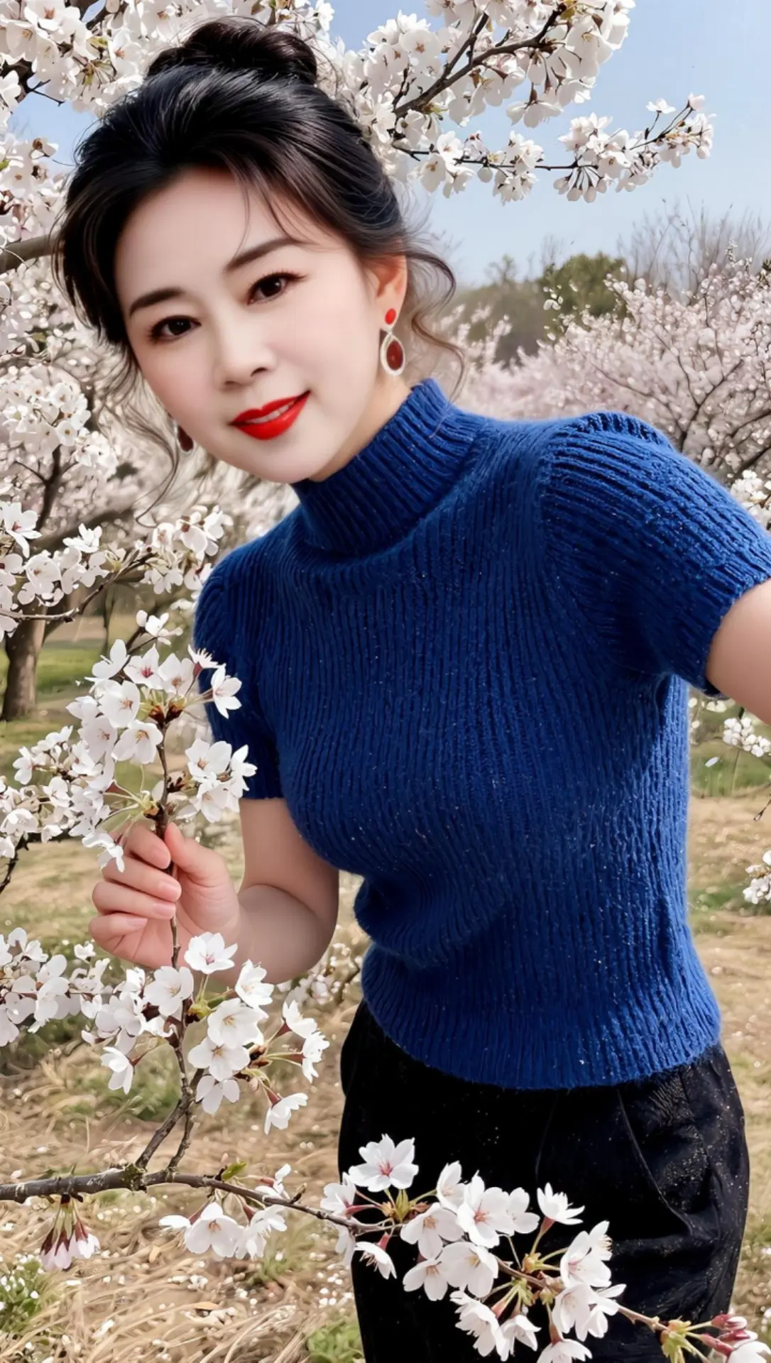 AI春日清新照 随变ai随便玩