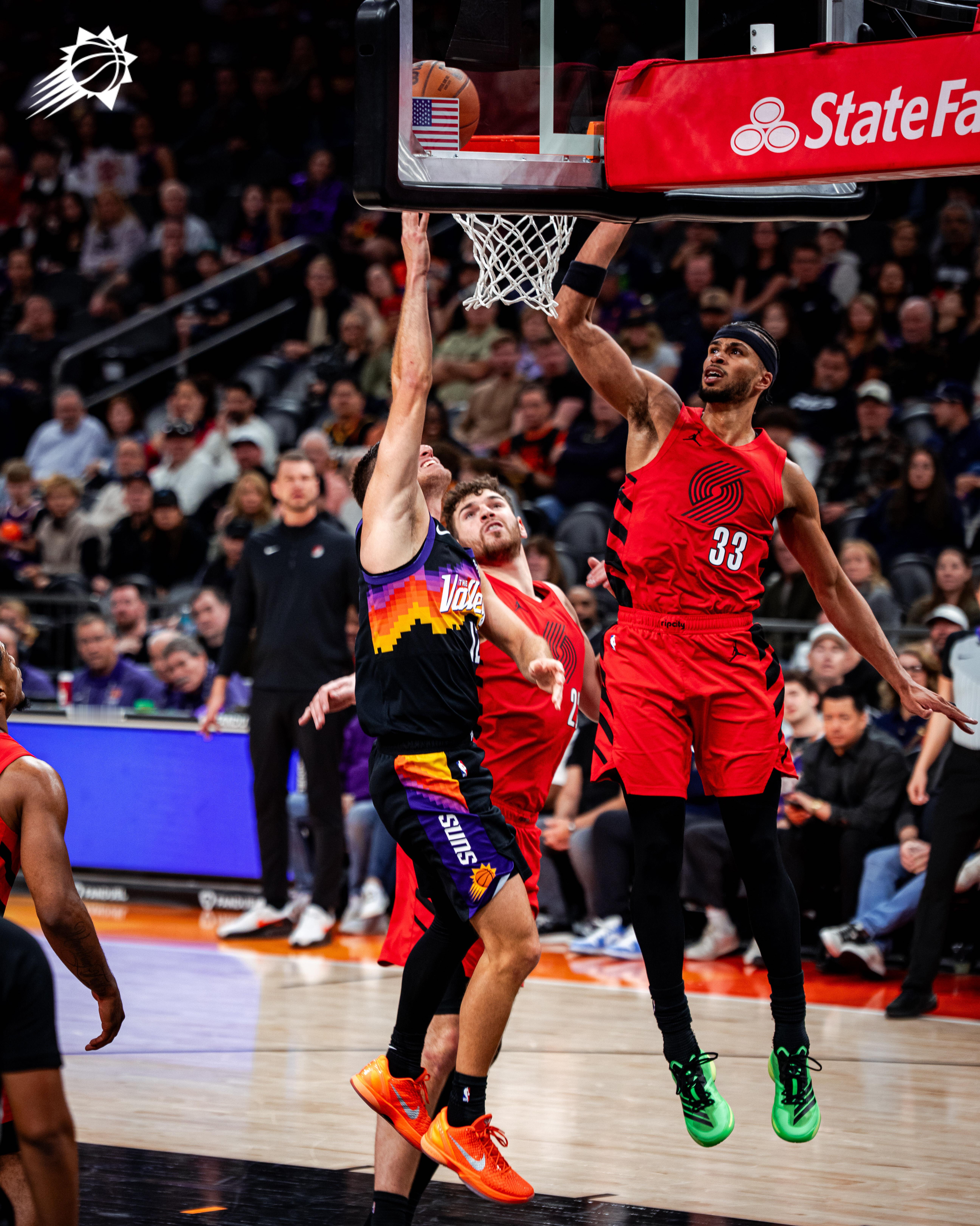 皮神✨吉莱斯皮第四节已经拿到了1️⃣4️⃣分！菲尼克斯太阳 ｜旭日东升 ｜开拓者