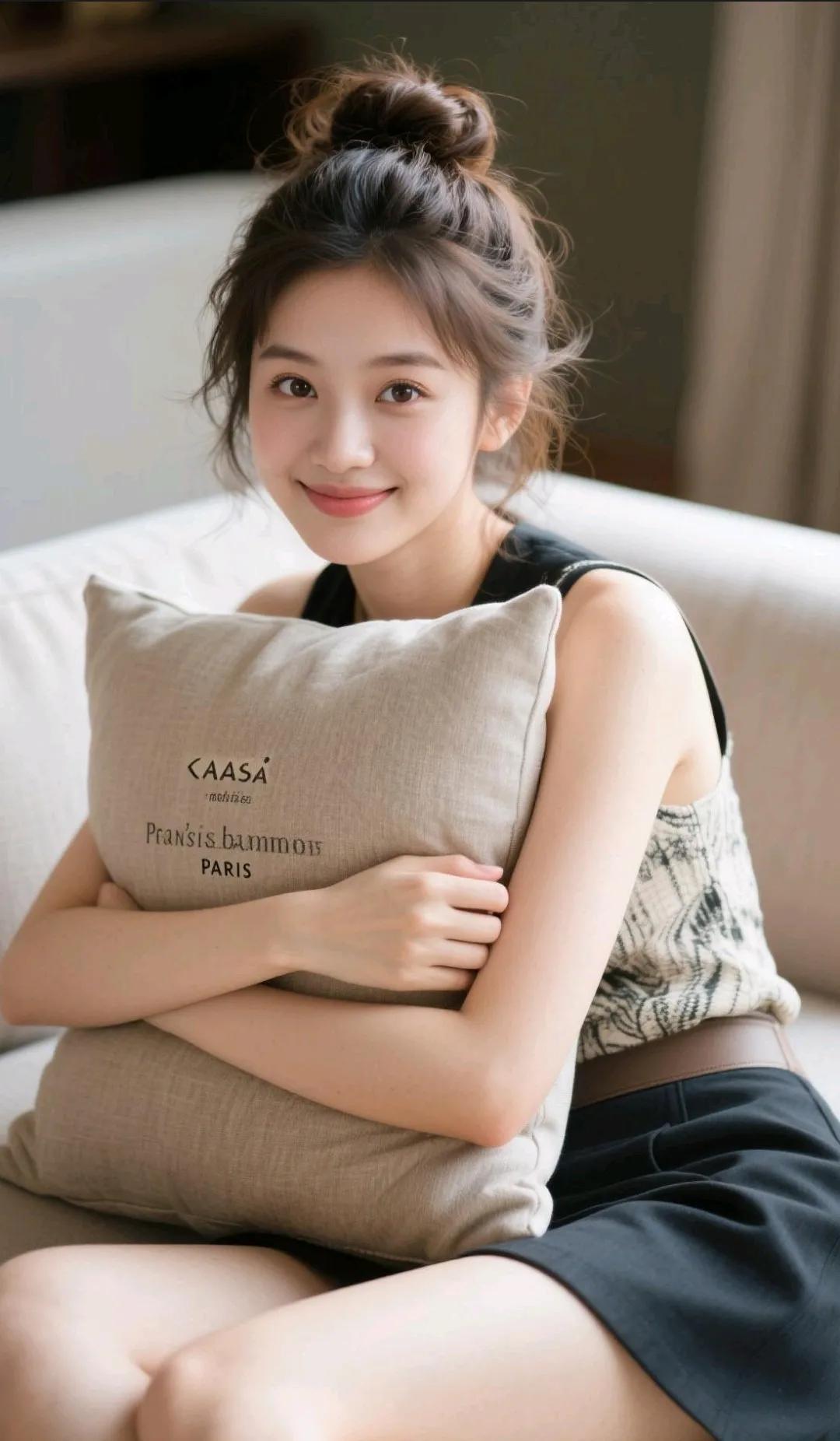 元气少女，拥抱温暖时光🌟。
