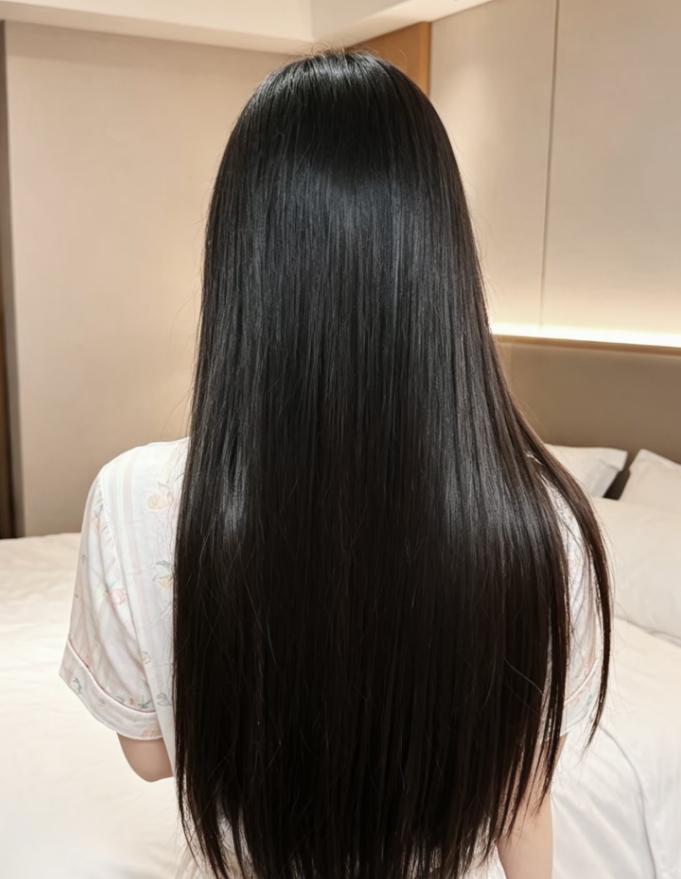 发型服帖不蓬松炸毛=不泄人气运，发丝凌乱，等同于风水里门窗大开，财气、贵气随风流
