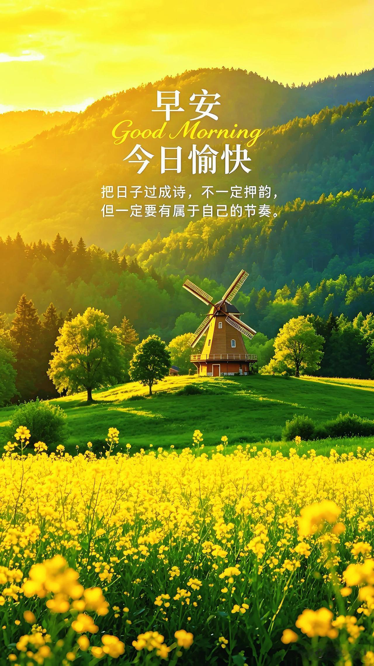  迎着朝阳重新出发，所有遗憾留在昨天，所有幸运奔赴今天。