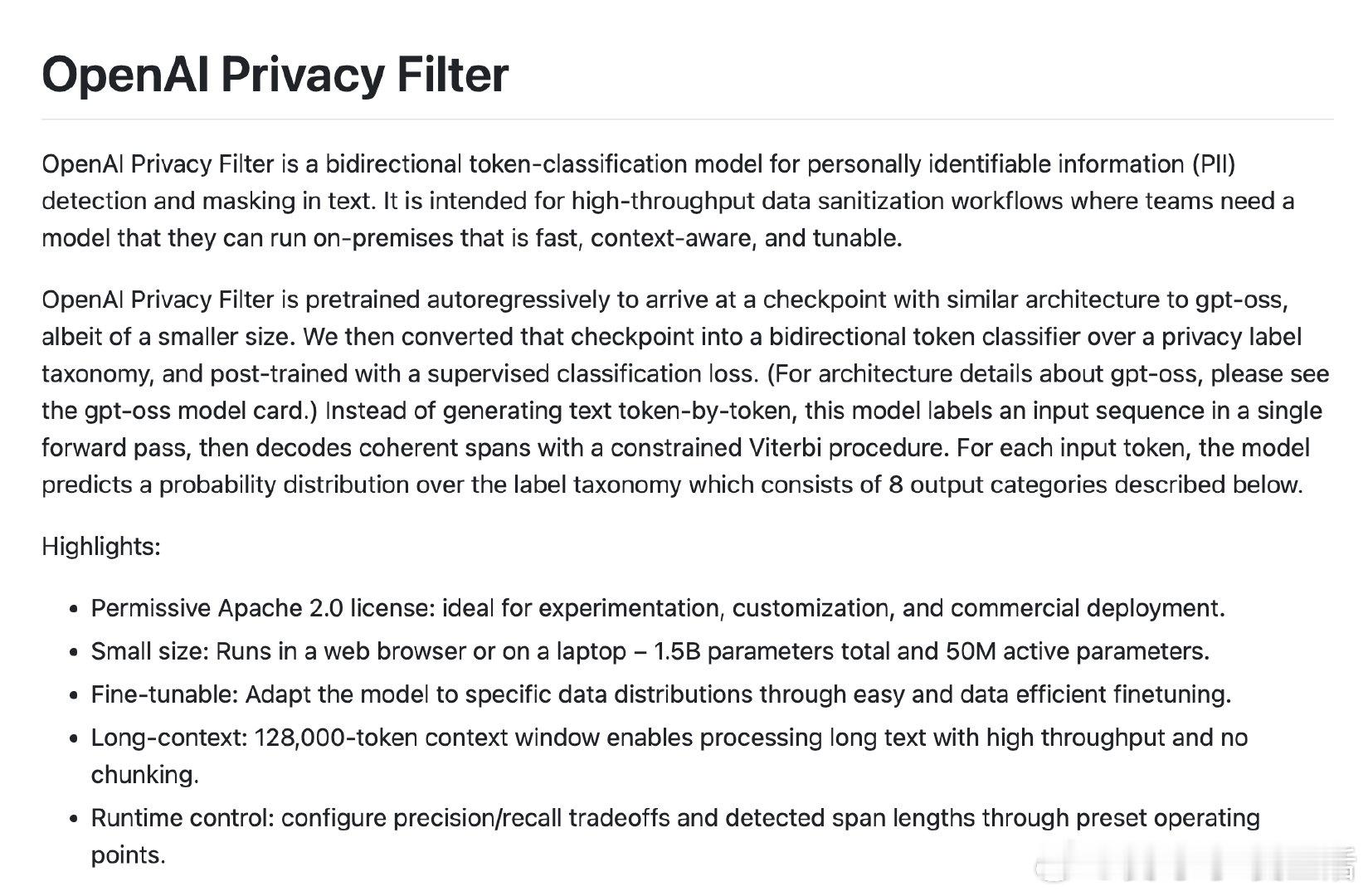 数据处理中常常需要手动检查和脱敏个人信息，PII检测工具繁多、速度慢、部署复杂，