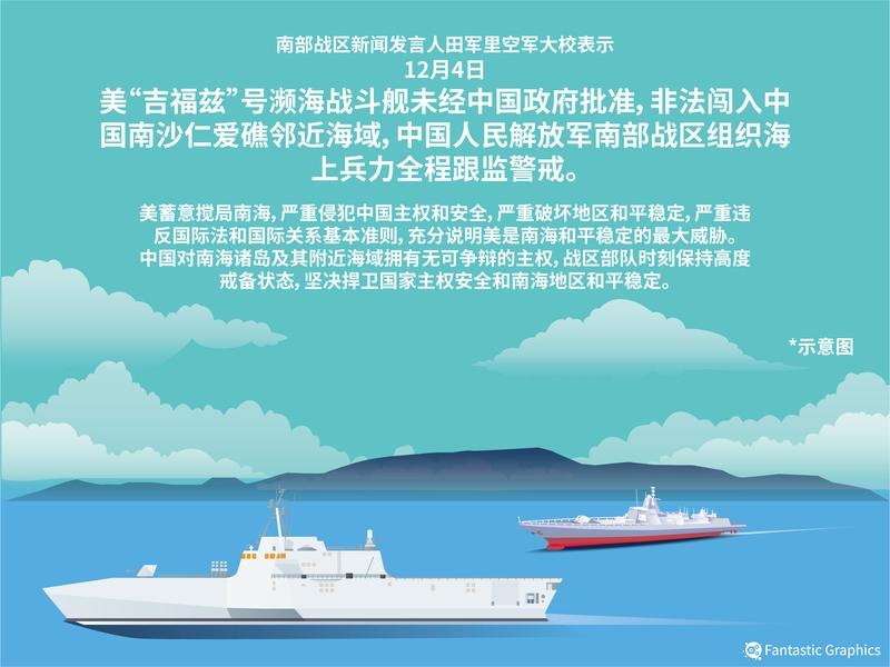 随着指挥员一声令下，各舰艇迅速行动。主炮轰鸣，炮弹似流星划过天际，精准命中远处目