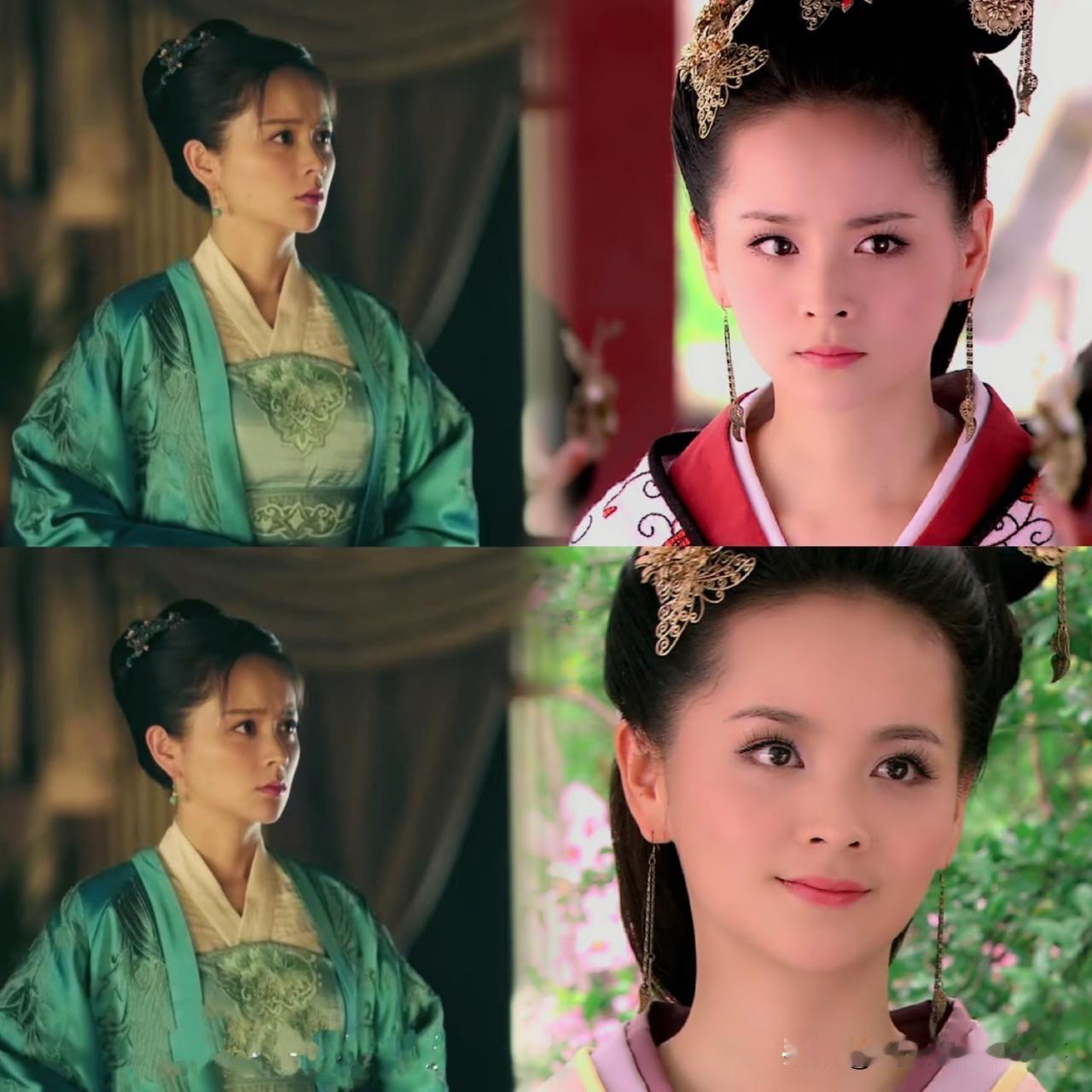 《知否》里文静内向的余嫣然，谁能想到她竟是《美人心计》里嚣张跋扈的栗妙人？简直惊