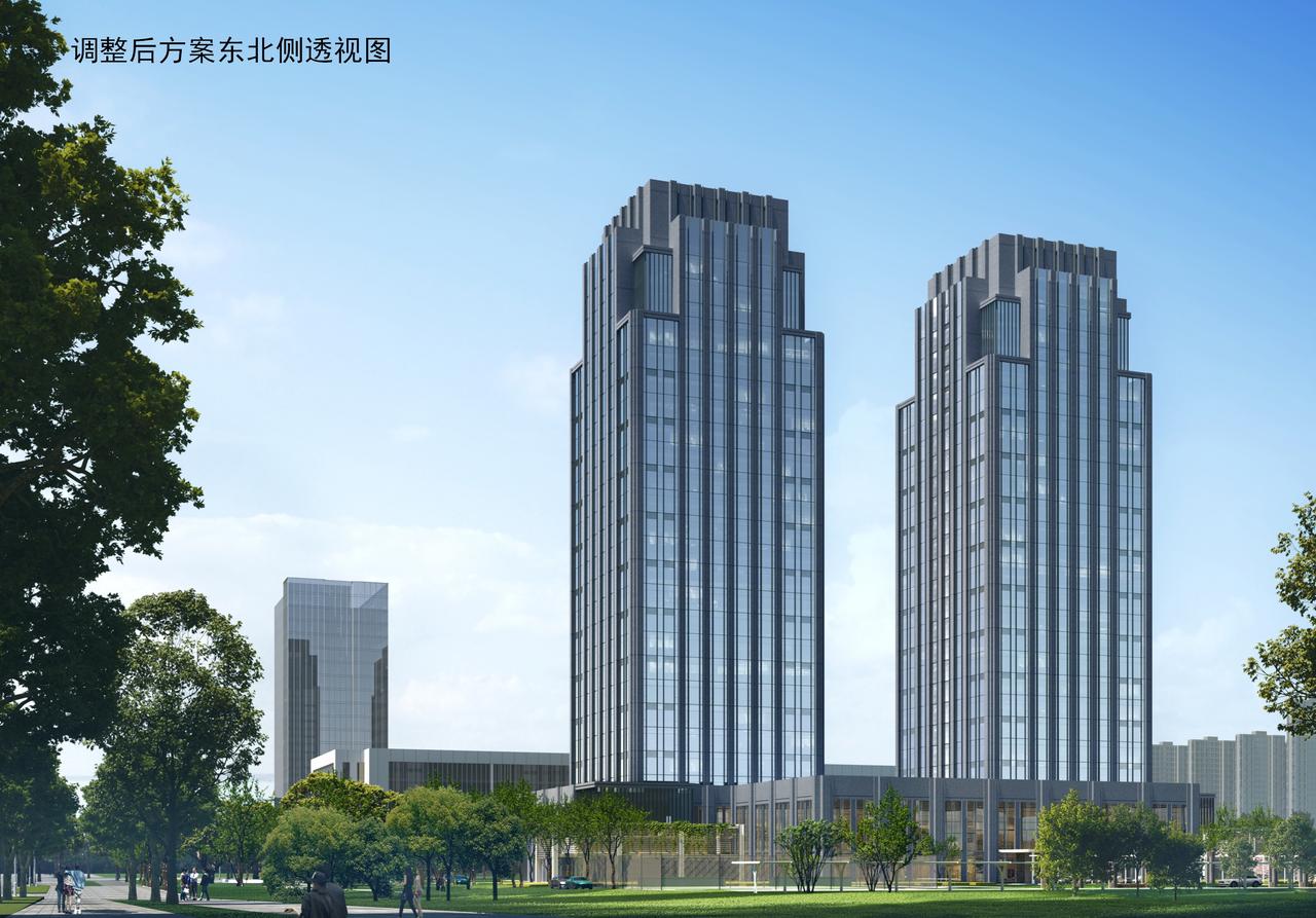 淮南市武王墩遗址公园周边配套设施规划设计调整方案 ~
调整后项目规划用地面积约3