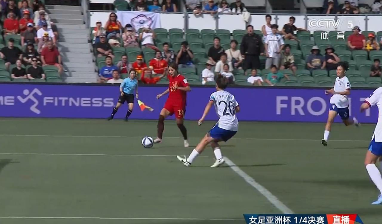 3月14日下午，在2026年女足亚洲杯1/4决赛中，中国女足经过120分钟的鏖战