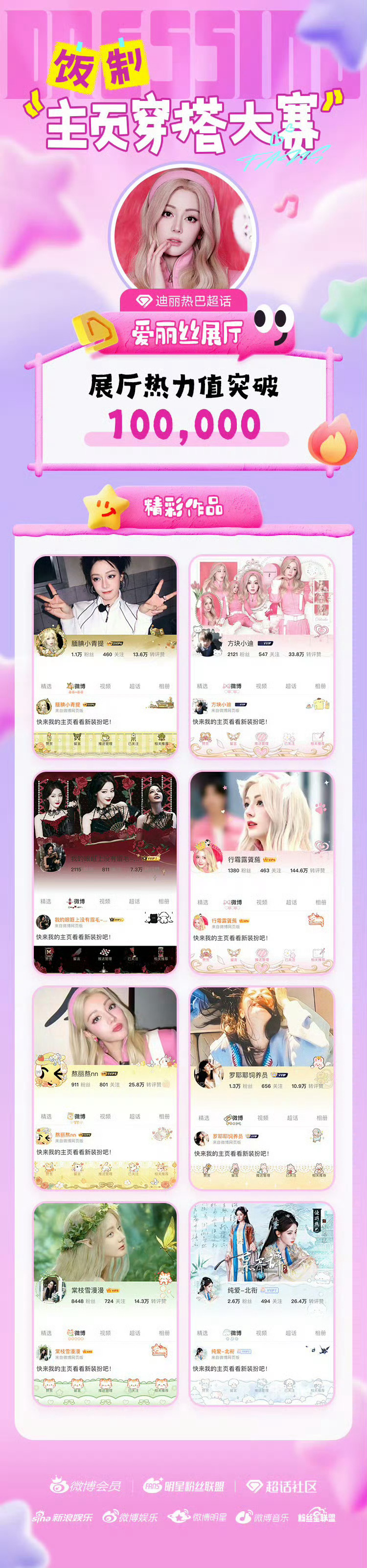 迪丽热巴超话展厅热力值破10万迪丽热巴超话展厅热力值破10万[打call] ​​