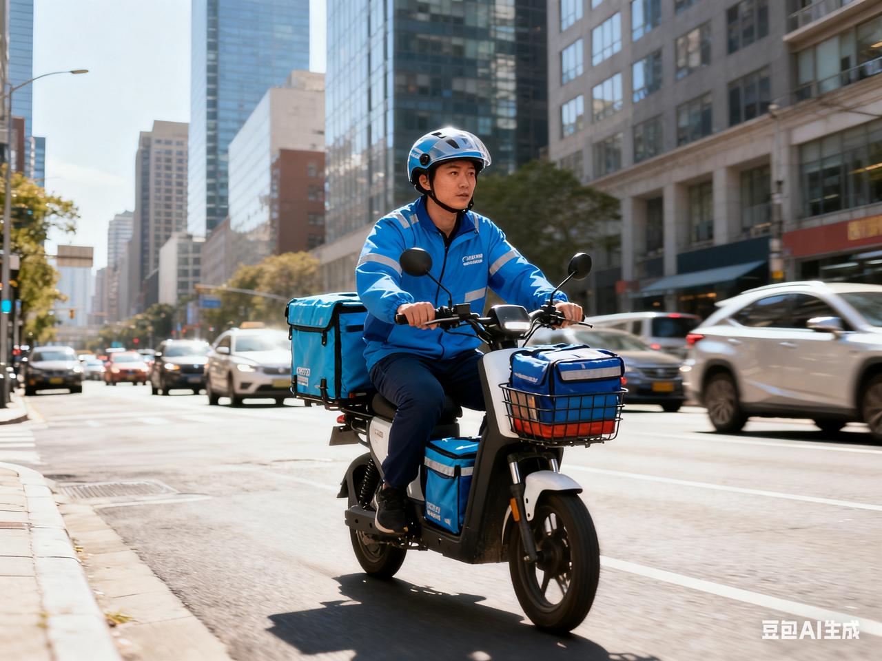深夜加班回家，饥肠辘辘地等待着那份救命的外卖；重要会议前最后一刻，指望外卖准时送