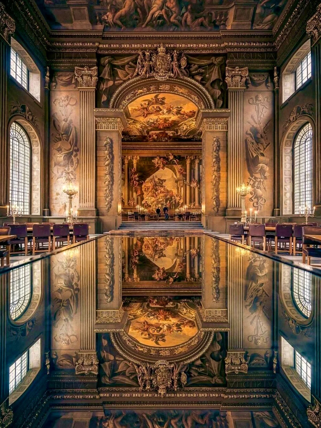 伦敦必打卡🏛来感受巴洛克风震撼油画大厅！