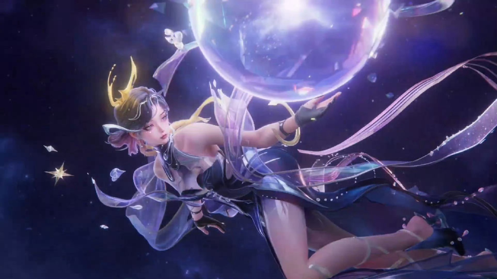 王者农药杨玉环星之鸣奏新皮肤…还以为是偷穿了武则天的衣服[春游家族] 