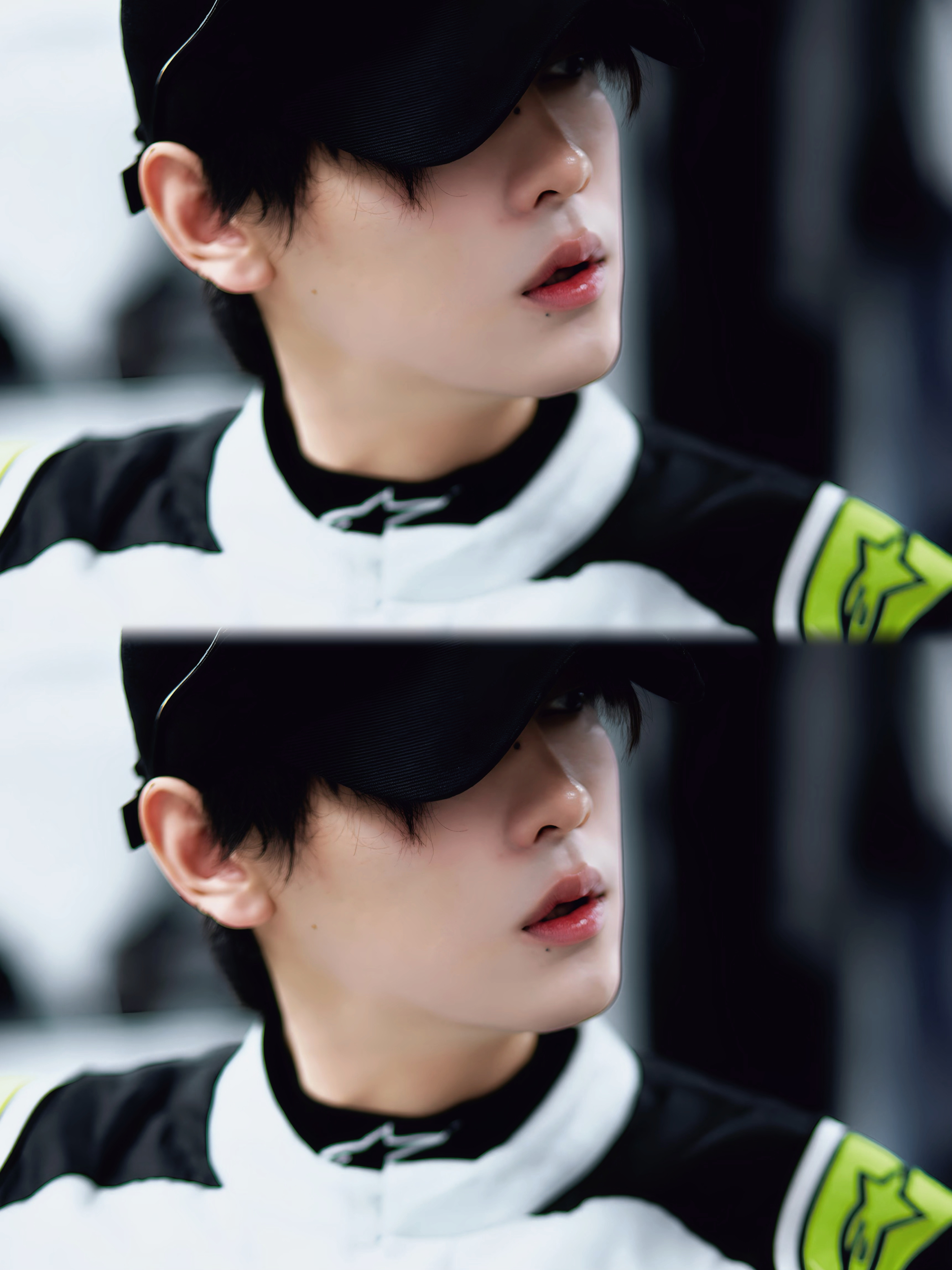 期待田栩宁柠檬水准备的黄色玫瑰好浪漫预祝赛事顺利田栩宁F1活动