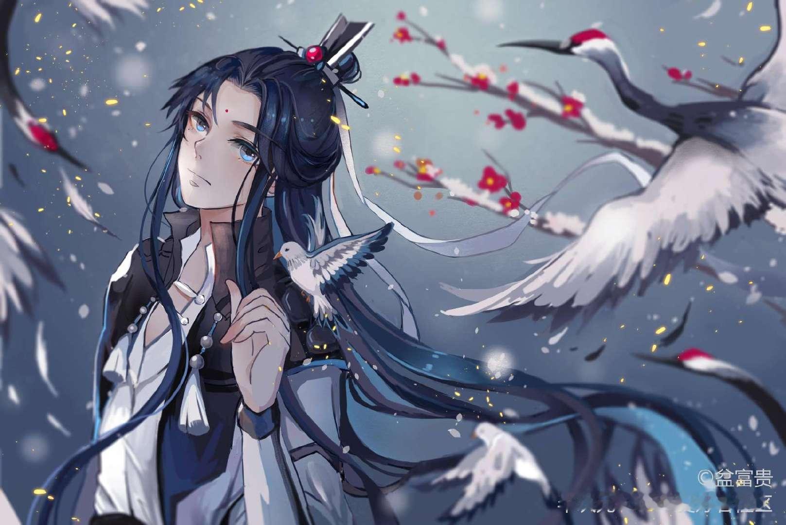 一月添香，二月夜未央，三月情诗慌张，四月对镜补红妆，五月相携游马十方，六月日日笙