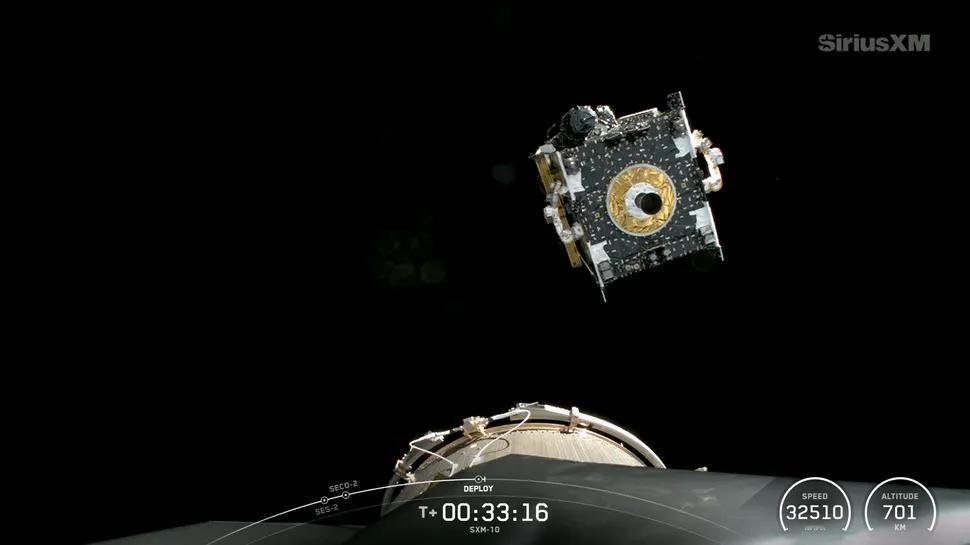 【SpaceX 成功发射 SiriusXM 无线电卫星，今年第 69 发猎鹰 9