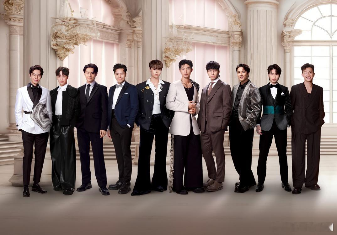 萬千星輝頒獎典禮2025 十強場刊照片——「飛躍進步男藝員」：林正峰、何晉樂、涂