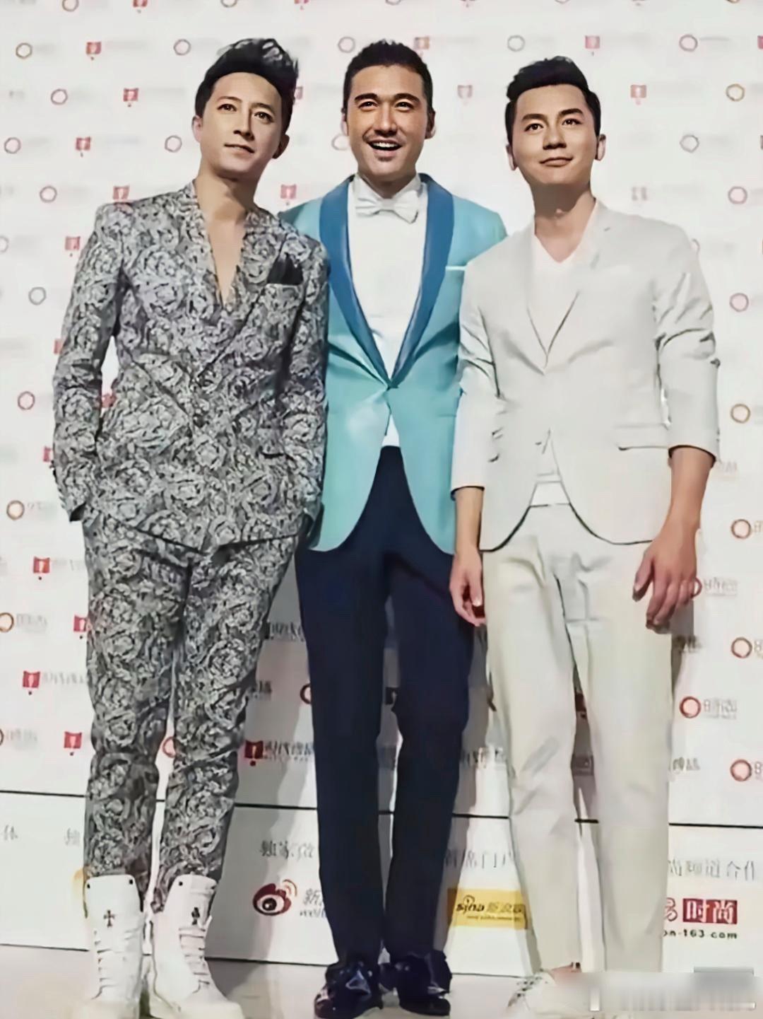 李晨平时看着是挺高，没想到与胡兵、韩庚在一起，他是最矮的！ 