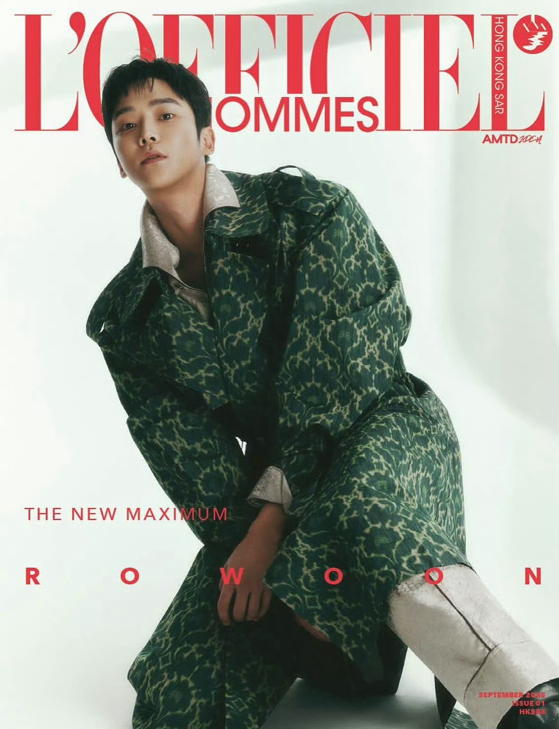 金路云✖️LOFFICIEL HOMMES HK 创刊号封面 ​​​