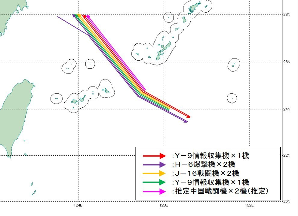 烽火问鼎计划  日本JSDF发布了“正义使命-2025”演习期间，至少2架J-1