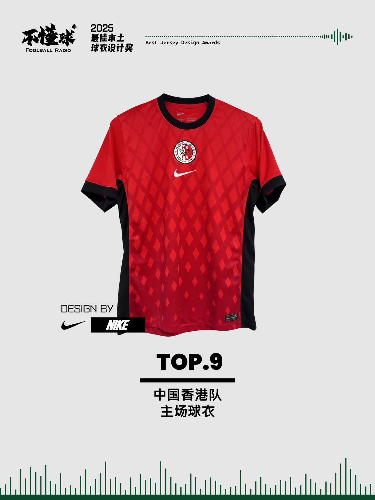 【抽奖】正式发布2025最佳本土球衣设计奖，并评选出了2025最佳本土球衣设计T