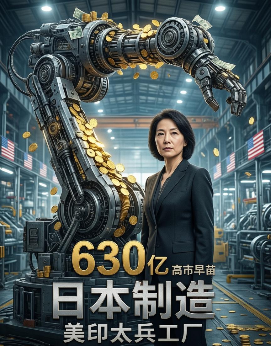 豪掷630亿！高市早苗访美赌国运，日本彻底沦为美印太兵工厂

中东那边打得不可开