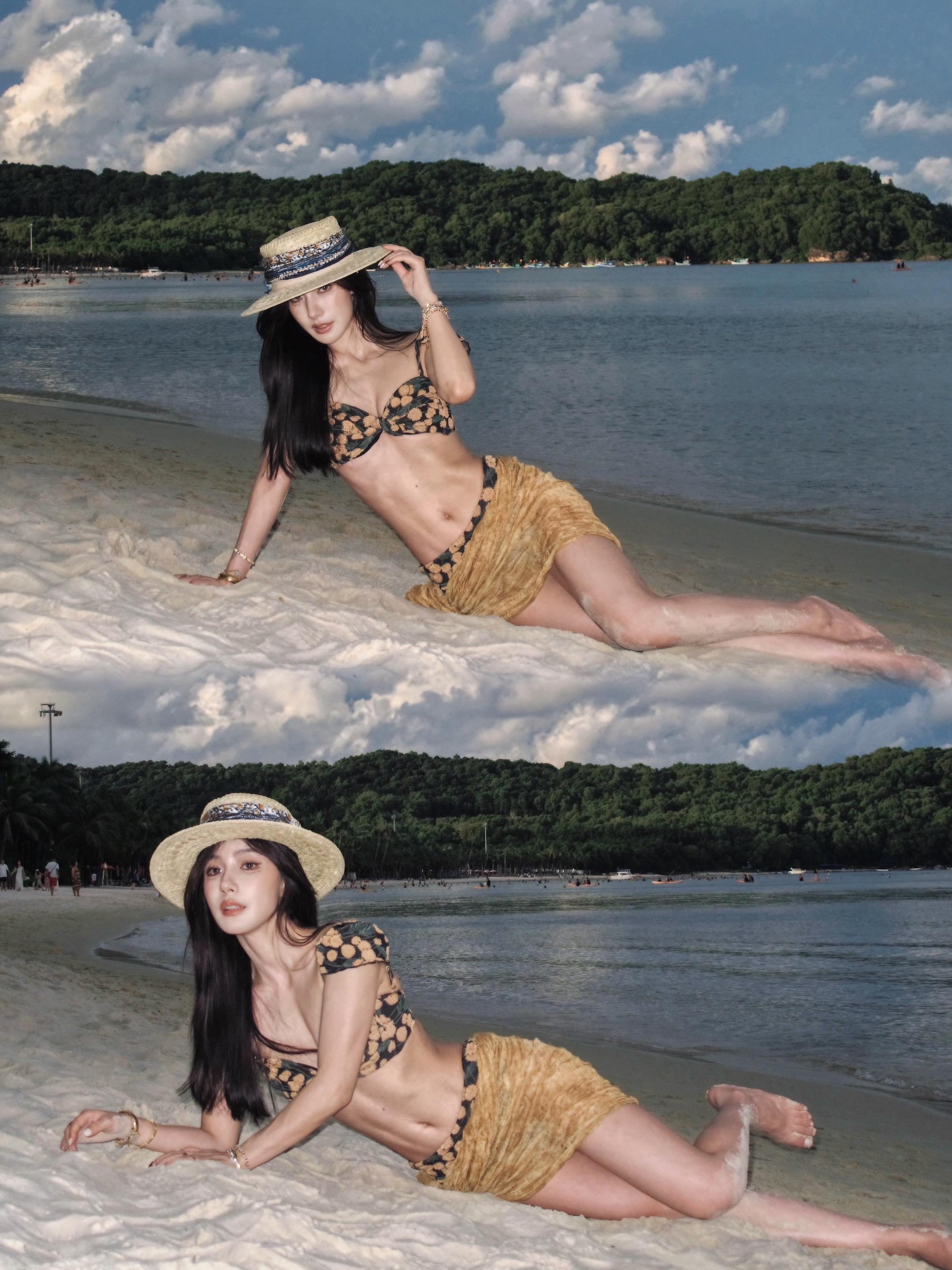 抱歉！海边的美，我先占一步