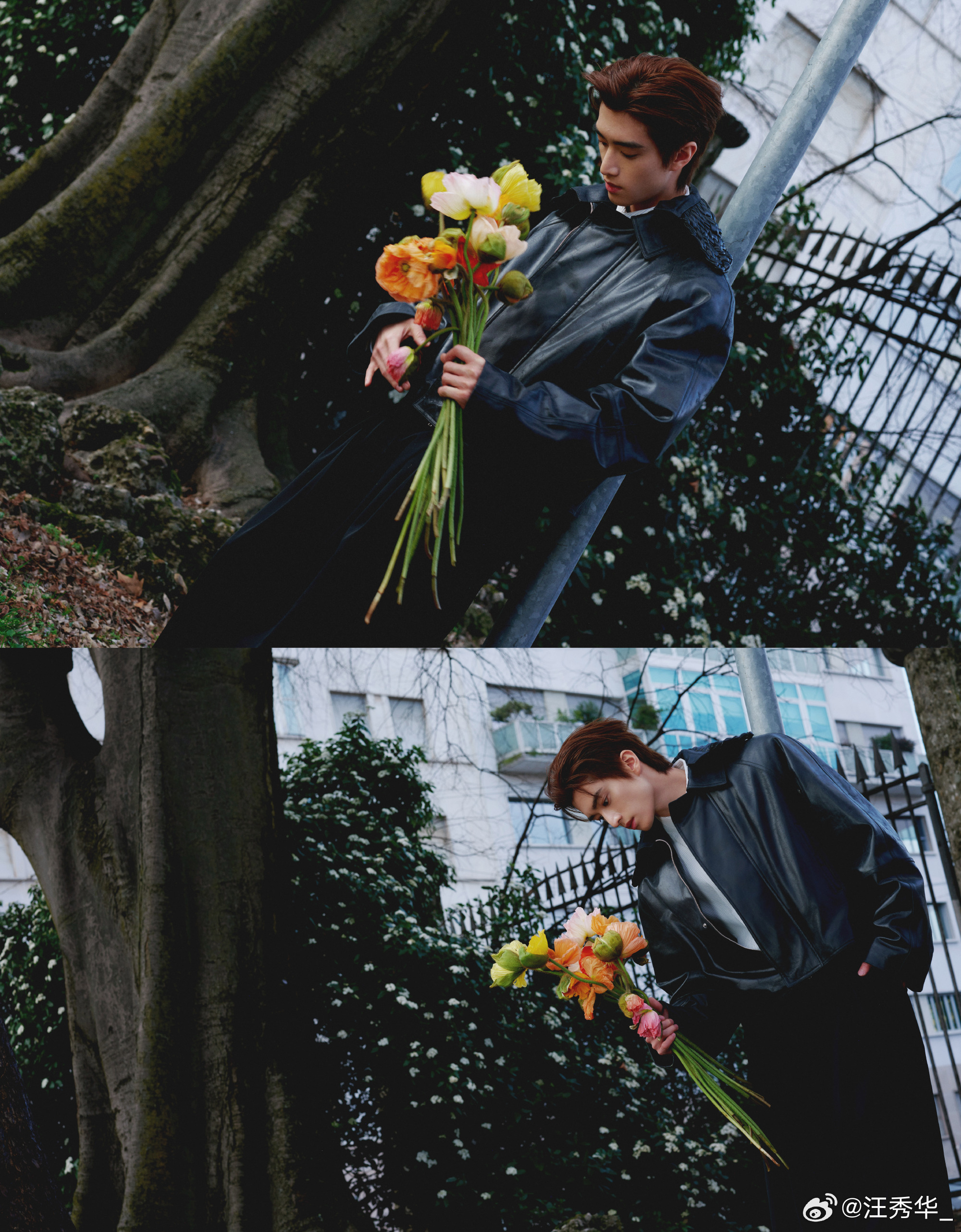 米兰时装周米兰见！张康乐BV大秀开场，颜值与身材双封神！张康乐身材和颜值一样顶