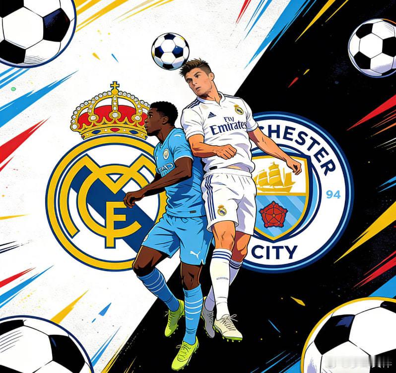 欧冠前瞻：皇马 vs 曼城 皇马曼城比赛时间：12月11日 04:00两队欧战历