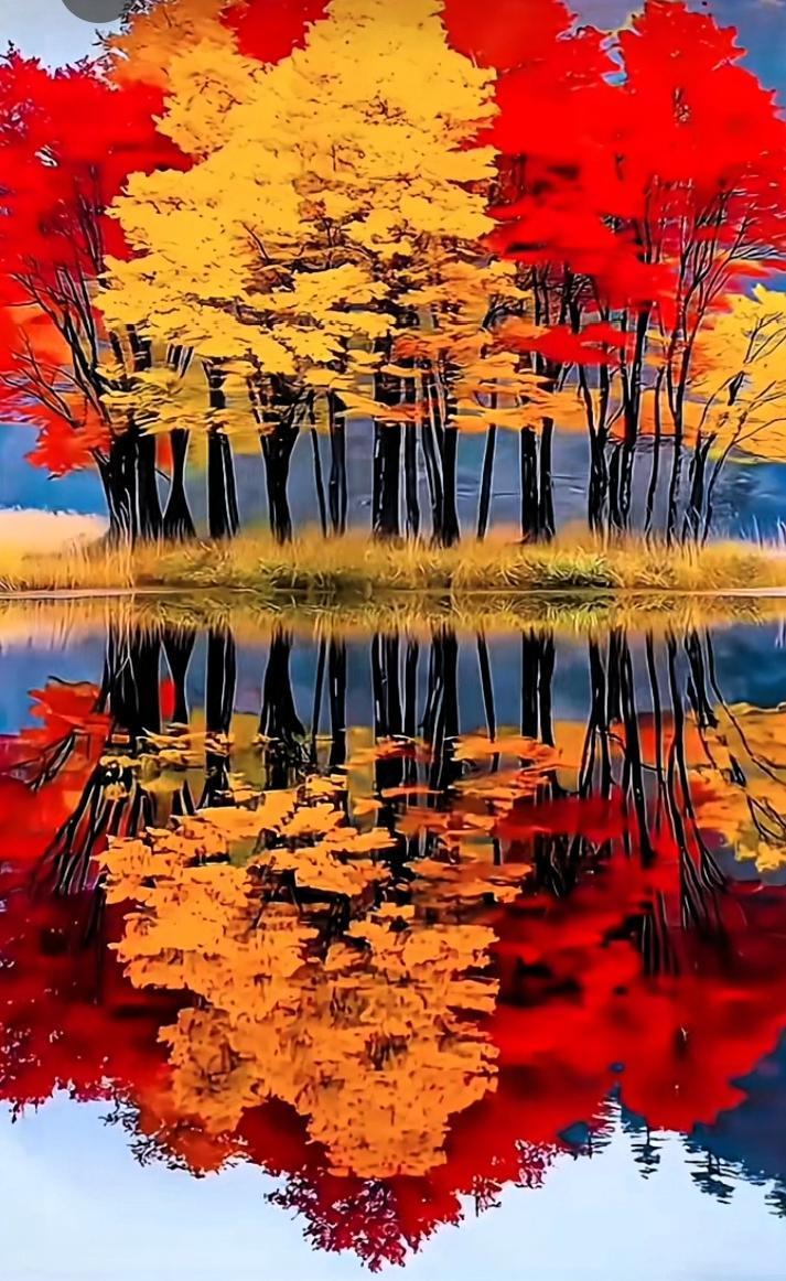 分享一波我随手拍的树木花草照片。之前去三明，小蕉村的红杉林简直美炸。杉树临水而立